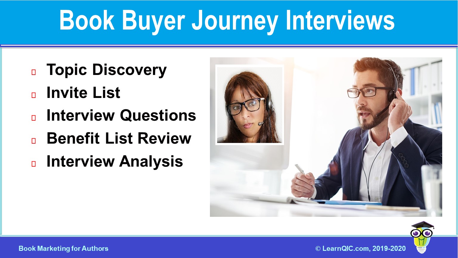 Book Buyer Journey Interviews