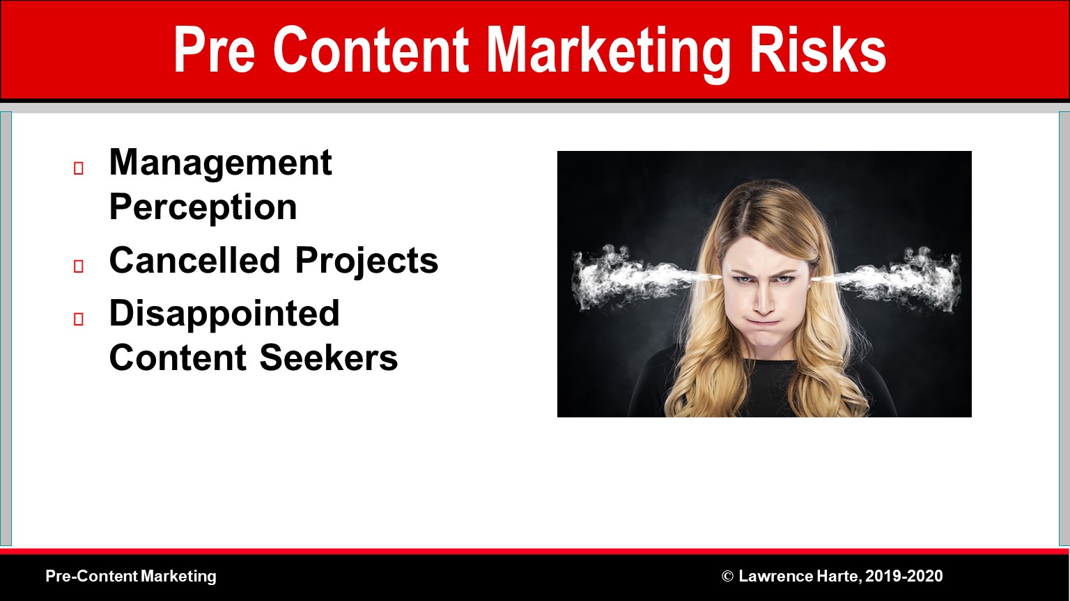 Pre-Content Marketing Risks