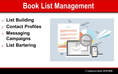Book Pre-Launch Marketing List Management
