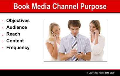 Book Pre-Launch Marketing Media Channel Purpose