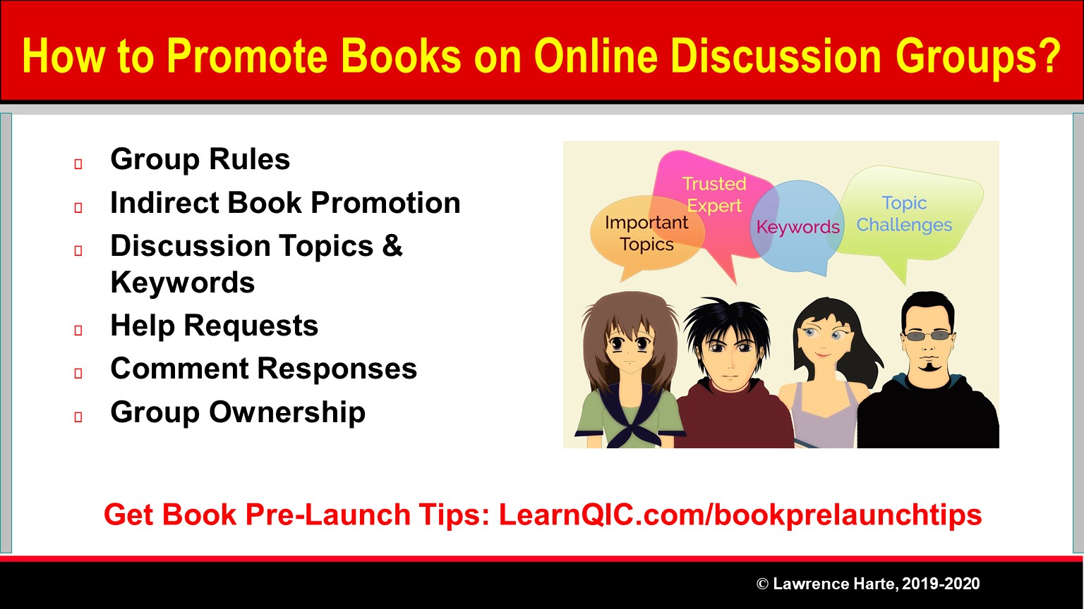 How to Promote Books on Online Discussion Groups?